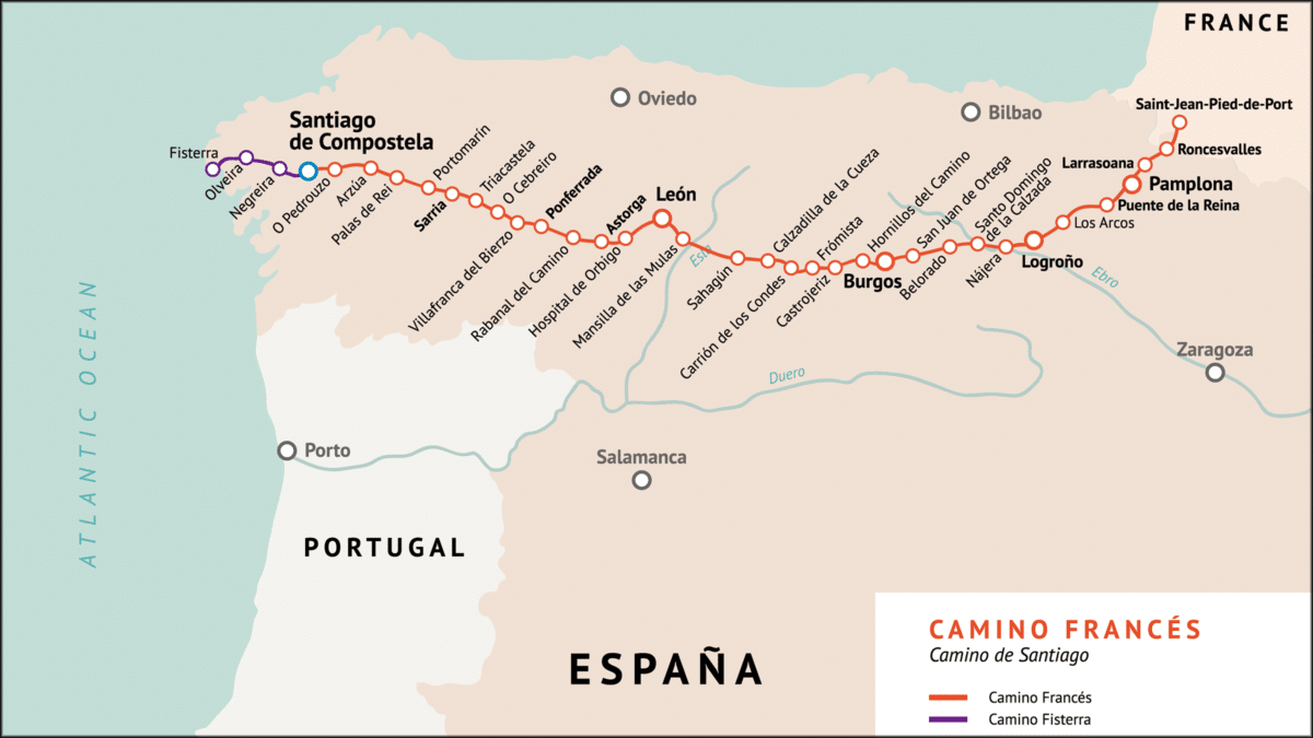 Cammino di Santiago: gli itinerari e le informazioni utili al pellegrino