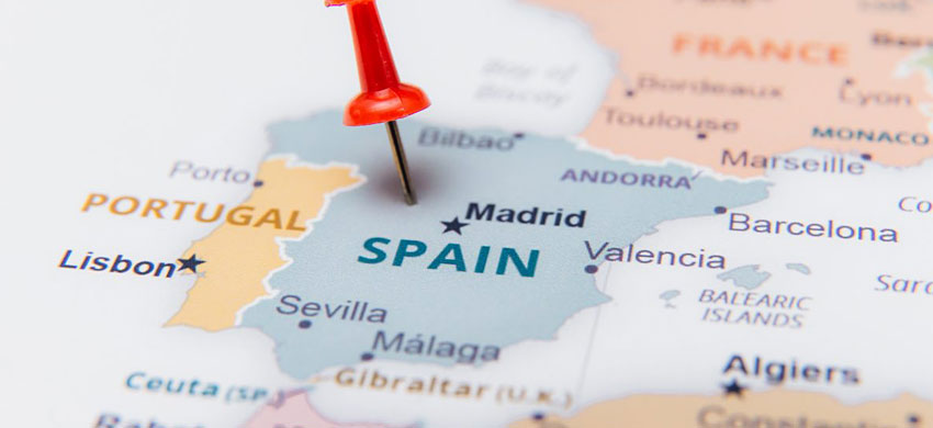 Mappa Della Spagna Cartina Interattiva E Download Mappe In Pdf Spagna Info